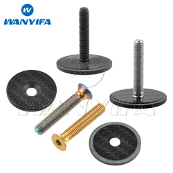 Wanyifa Titanium Bolt M6x35mm & 3K Carbon Fiber 1-1/8