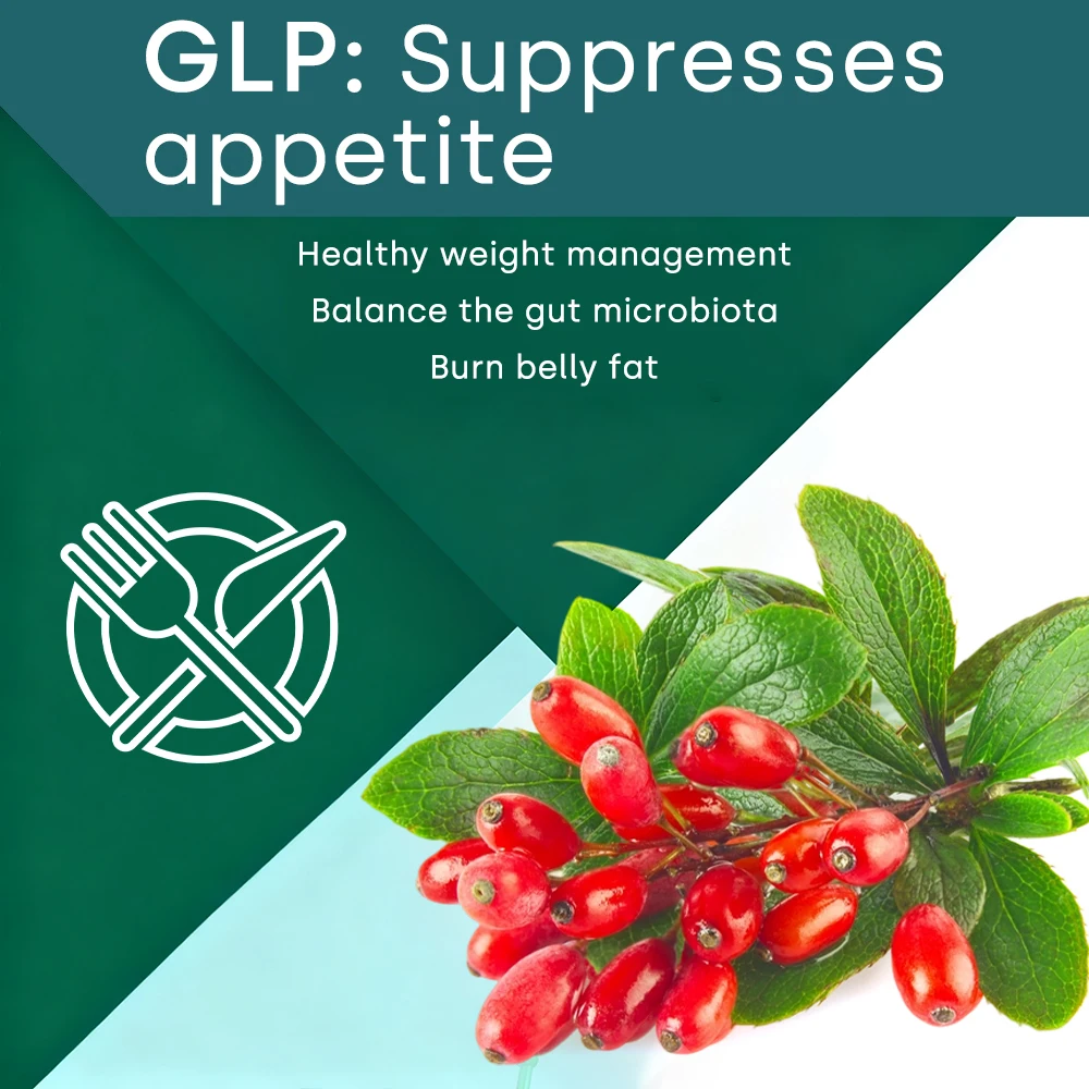 GLP-1 Supplement for Women & Men - Weight Management, Gut Health & Metabolism Support - Promotes Burning, Non-GMO view 6