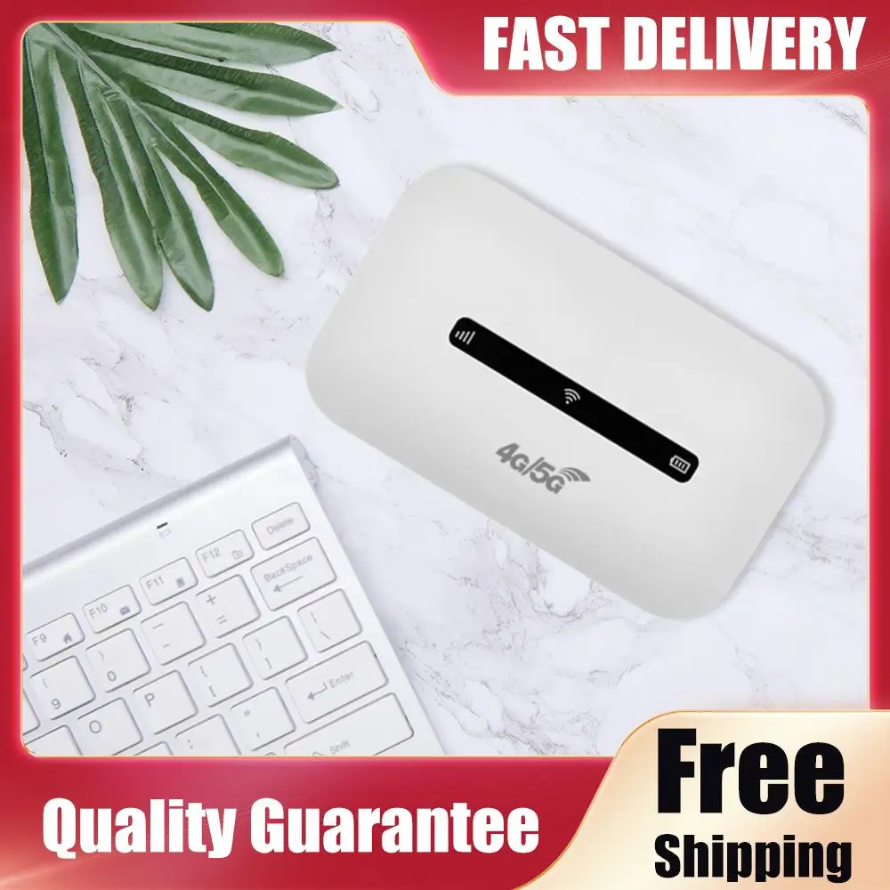 

4G LTE Mobile WiFi Router 3000mAh 150Mbps Wireless Internet Router with SIM Card Slot Modem Router for Home Office Car Travel