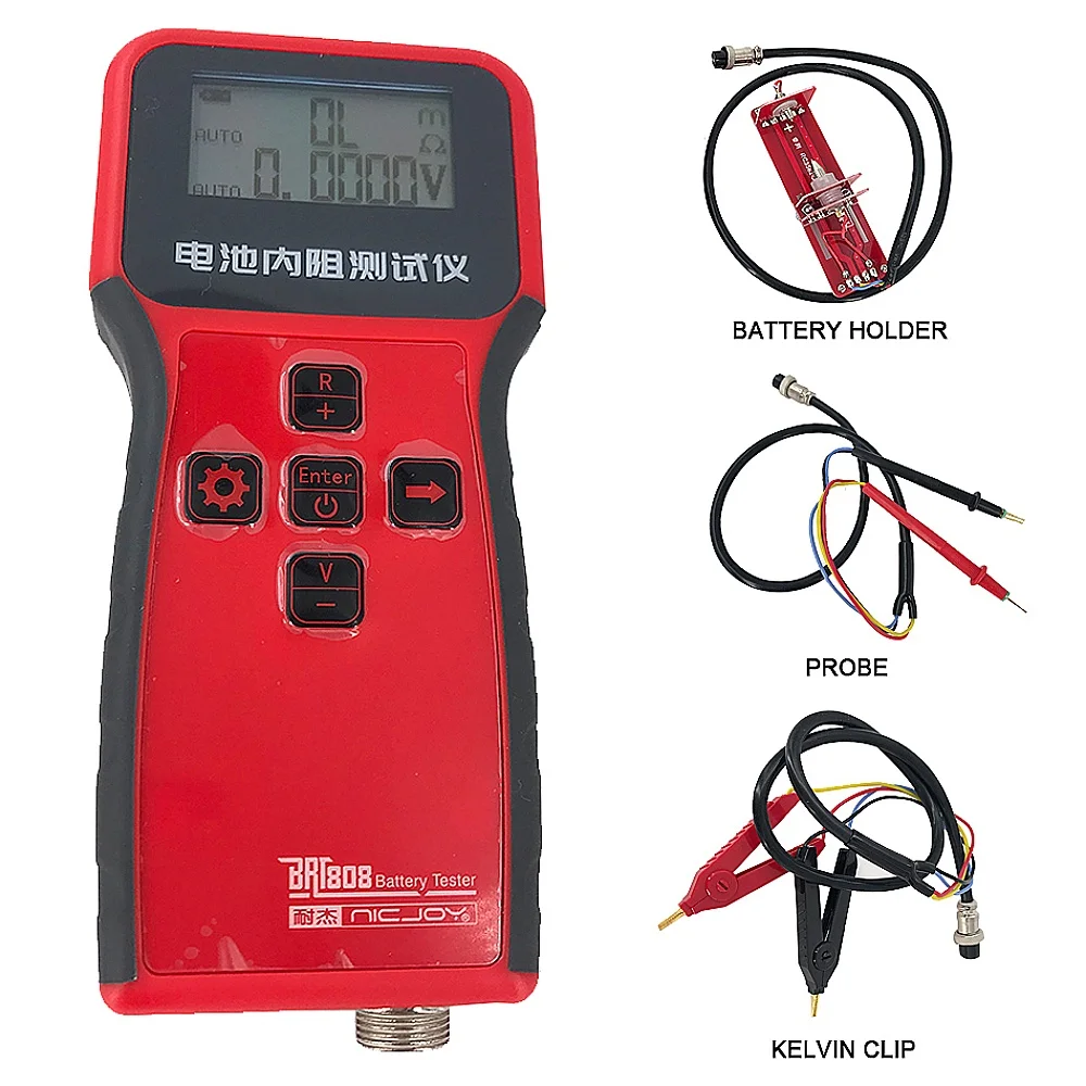 

Battery Internal Resistance Tester DIY Lithium Battery High-Precision YR1030 YR1035 Upgrade18650 Battery Testing Combination 4