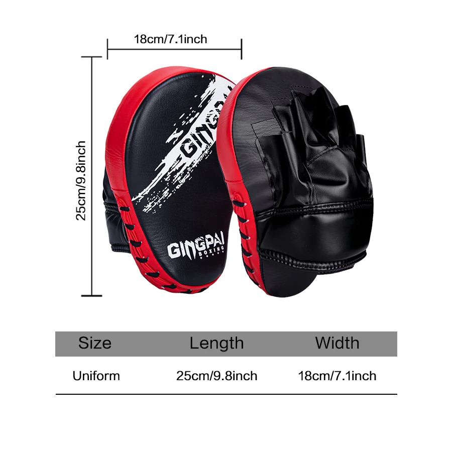 1PCS Boxing Pad Hand Target Thai Kick Sanda Training Taekwondo Sports Fitness Equipment Sand Bag Punch Pads for Adult Children