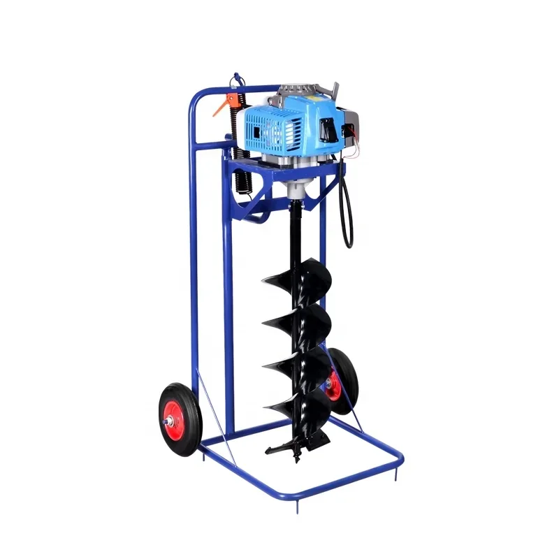 

Manufacturers portable digging machine small ground drilling pile driving hole digging machine tree planting digging machine