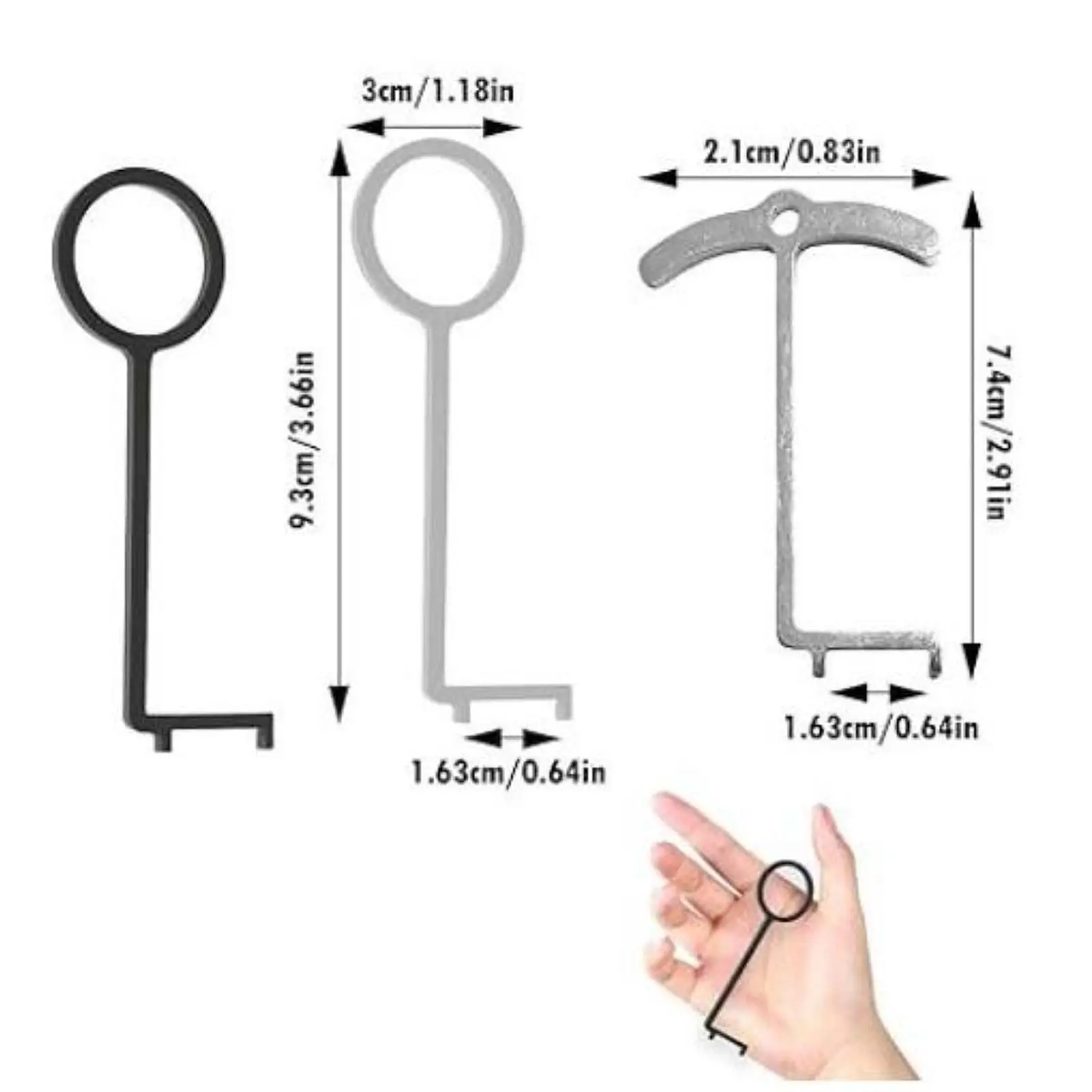 

Timing Belt Inspection Tool G-0109-6 Metal Long Lasting Gauge for Peugeot 208 301 308 Citroen C3 III for toyota Ay-go