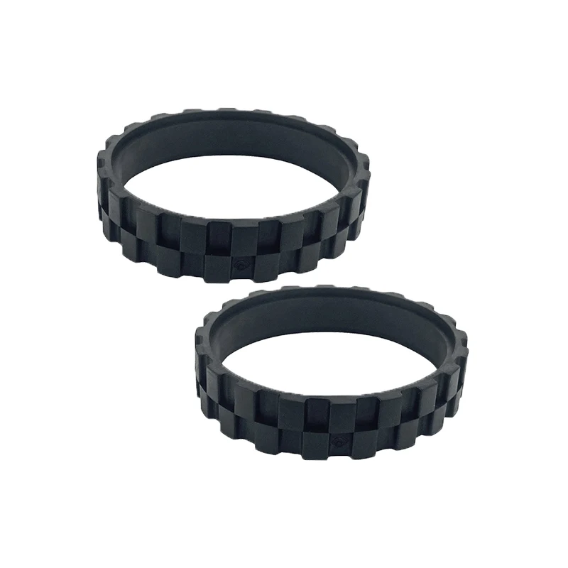 1Pair Wheel Tires for XIAOMI 1st SDJQR01RR 1S Robot Vacuum Cleaner Roborock S50 S55 S5 MAX T6 T7 Wheels Anti-Slip Accessory