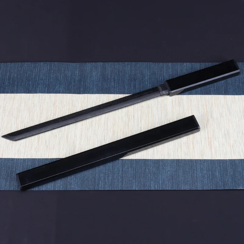 

Tang Dynasty Horizontal Wooden Sword, Wooden Sword and Sword Weapon for Little Boys to Practice With, Bamboo Sword Performance Prop, Mini Weapon Gift