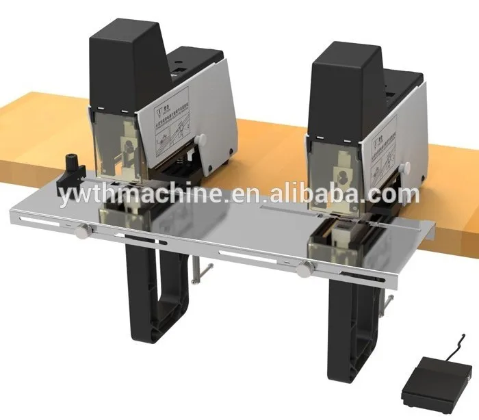 Electric Double Head Saddle Stapler Raphe Stapler Auto Table Stapler