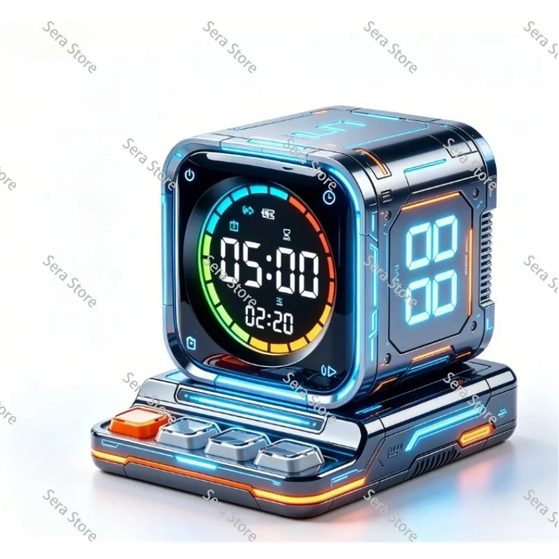TK3 4-in-1 Rotating Visual Countdown Timer Kids Educational Study Classroom Learning Aid