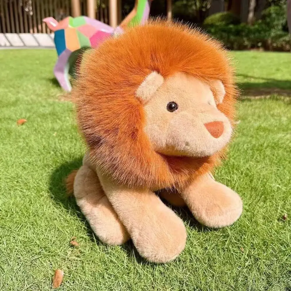 New Design Soft Lion Animal Pillow Emotional Support Cute 15.8inch Pillow