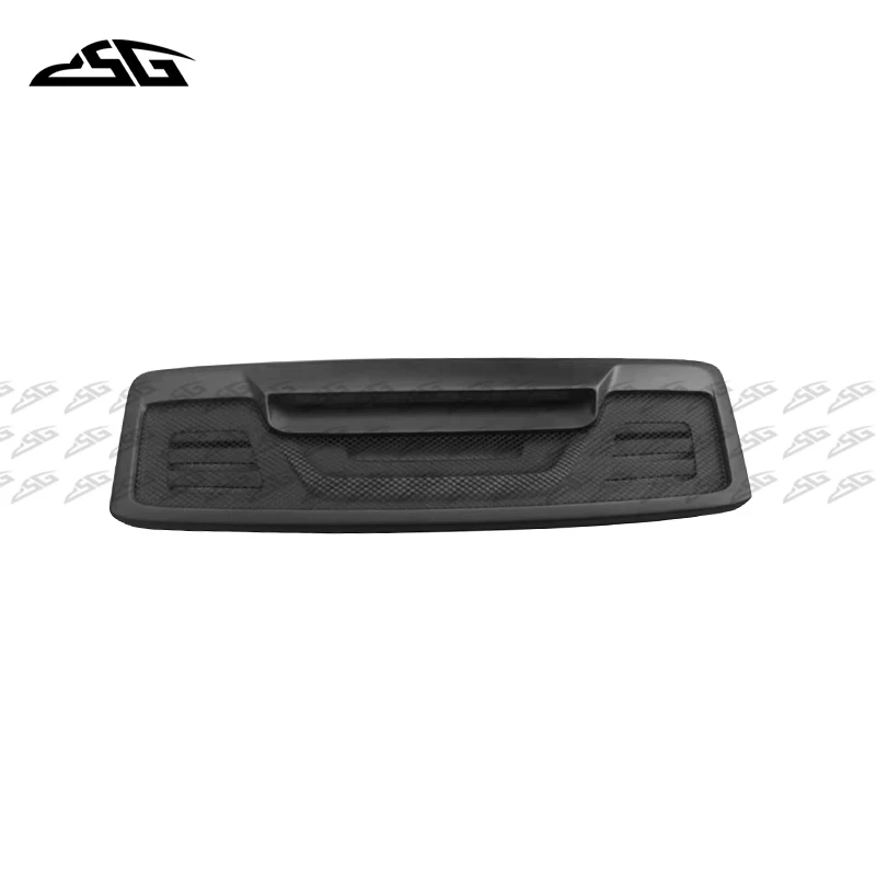 Car Rear Radiator Grille For Porsche 911 997.1 997.2 Carbon Fiber Rear Trunk Lid Spoiler Duck Tail Wing Body Kit