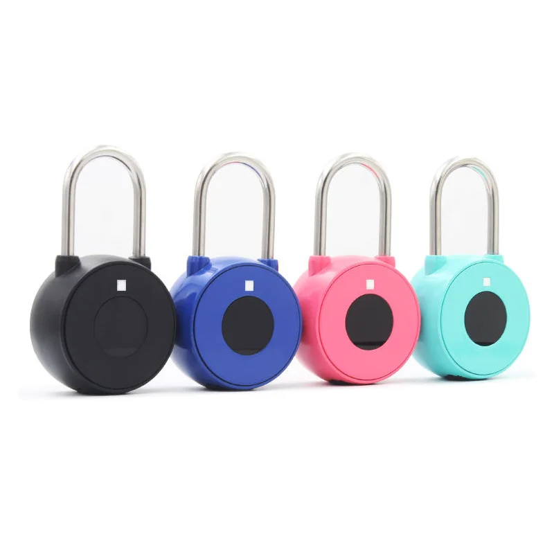 Smart Fingerprint Padlock Blue tooth Connect APP Luggage Combination Smart Lock Padlock