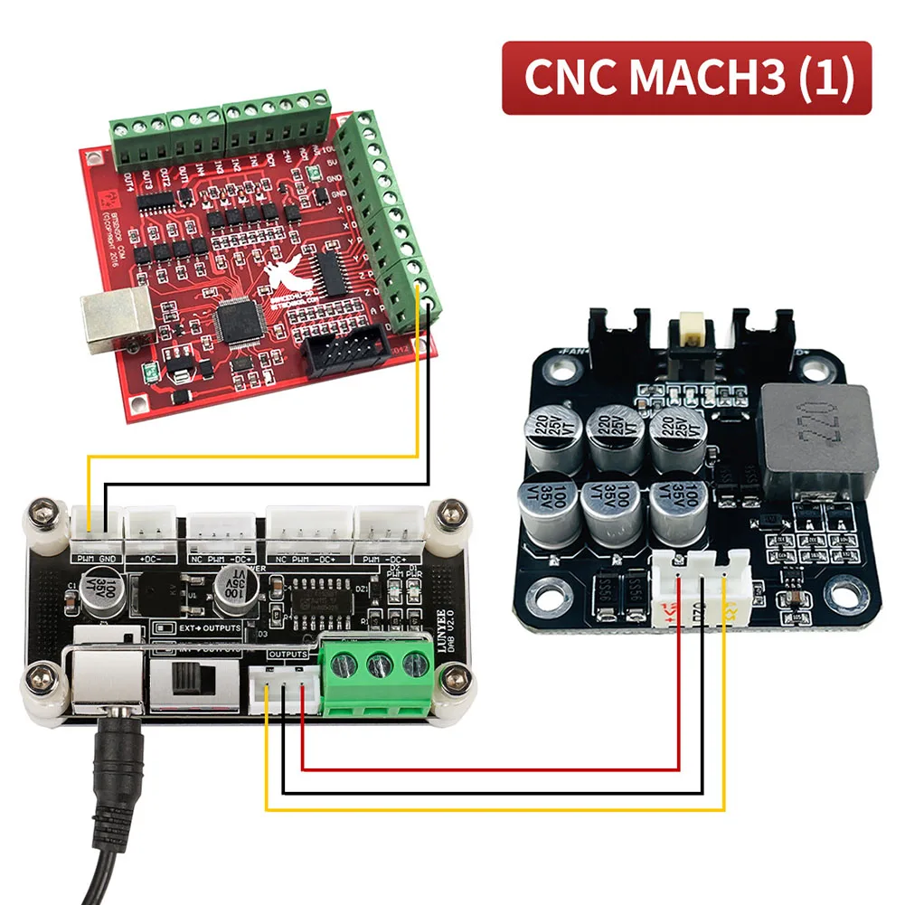 

CNC Machine Compatibility Engraving Machine Adapter Seamless Device Integration 3-pin Output Interface Adapter