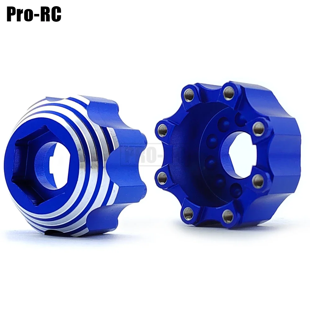 3.8 Polegada 8x32 a 17mm roda hex adaptador liga de alumínio 7075 para pl linha 1/8 série pneus peças atualização