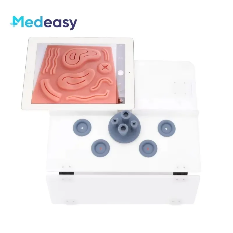 Hot Sale Gynecology Training Box Simulator Full Set Single Port Endotrainer with 0 Degree Camera & High Quality