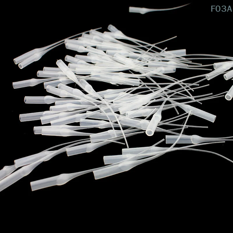 100Pcs Glue Micro-Tips Plastic Glue Bottle Tips Glue Extender Precision