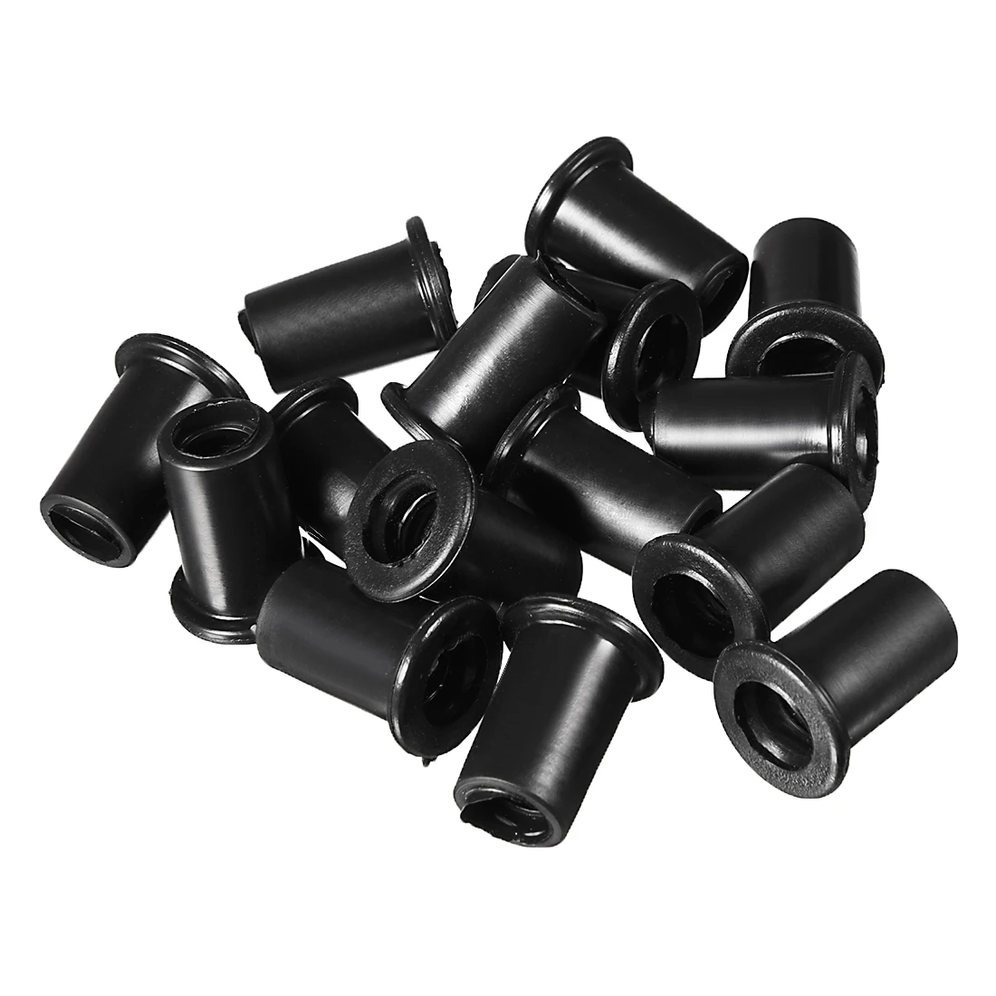 

15Pcs 7mm Wire Protector Cable Sleeve Boot Cover PVC Strain Relief Cord Boot Protector Cable Sleeve Hose Black For Power Tool