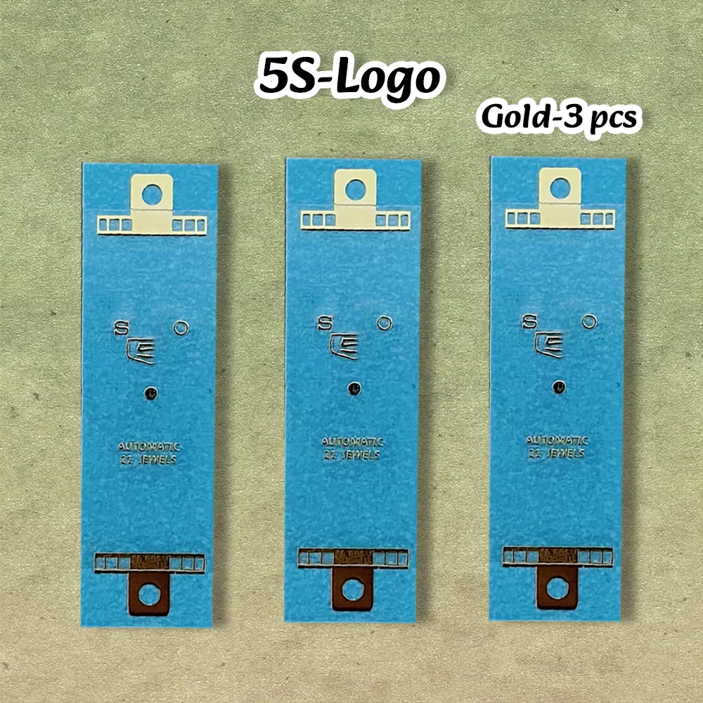 NG 5S Logo New 3D metal Logo sticker suitable for 27-30MM flat dial watch modification accessories view 2