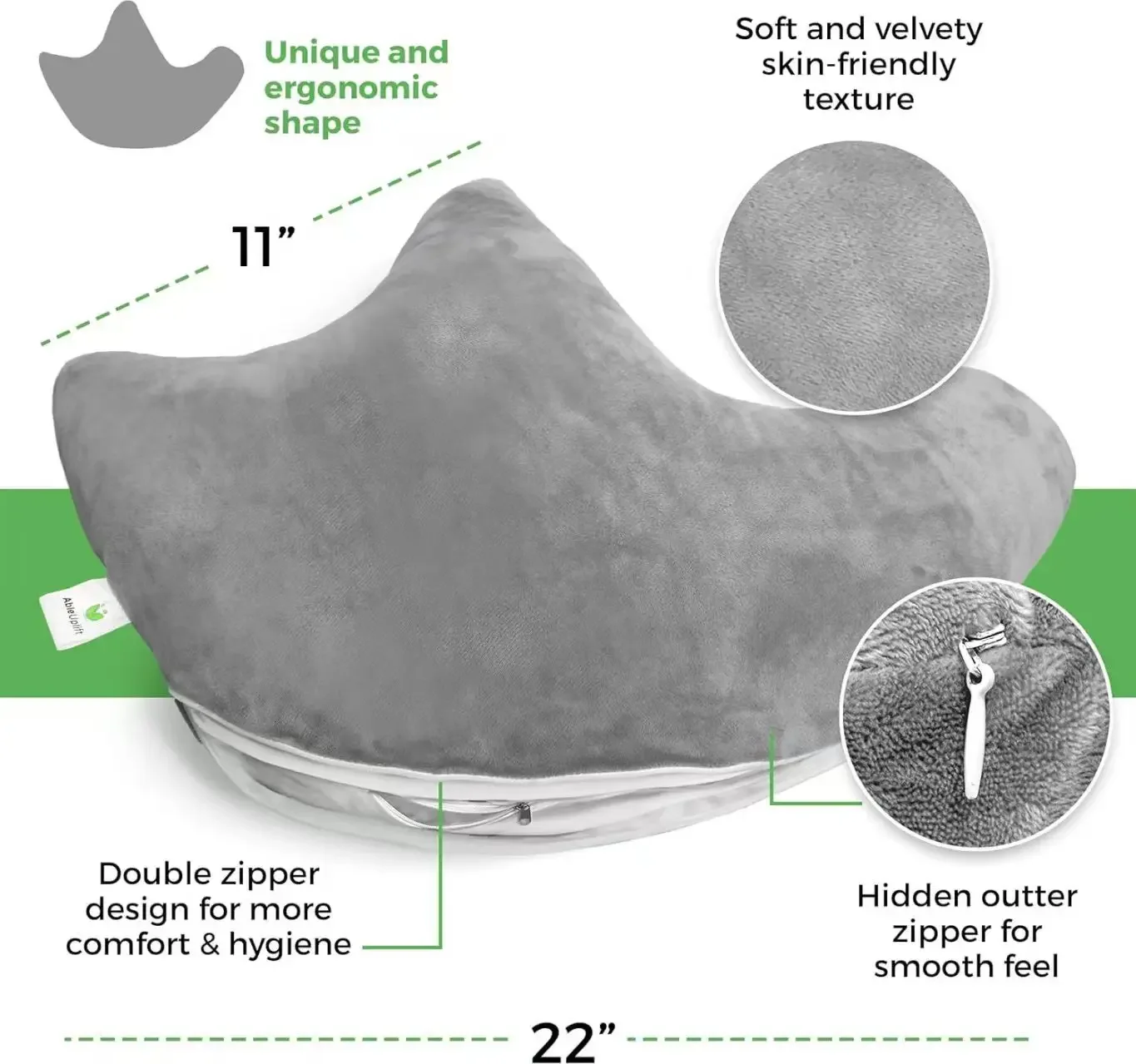 Rotatable Cuff Pillow Soft and Comfortable Surgical Shoulder Pillow Ergonomic Support Shoulder Relieves Pressure