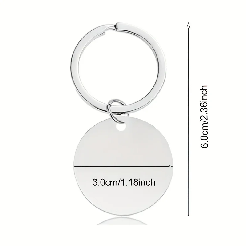 Personalized Valentine's Keychain, Custom Couple Gift