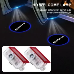 2pcs HD Led Welcome Light Car Door Projector Lamps Car Accessories For Mercedes Benz GLK X204 2008-2015 Amg A W168 W169 B Class