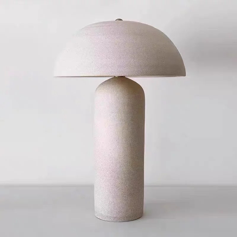

Wabi Sabi Pottery Jar Table Lamp New Chinese Style Minimalist Living Room High-end Bedroom Bedside Ceramic Decorative Lights