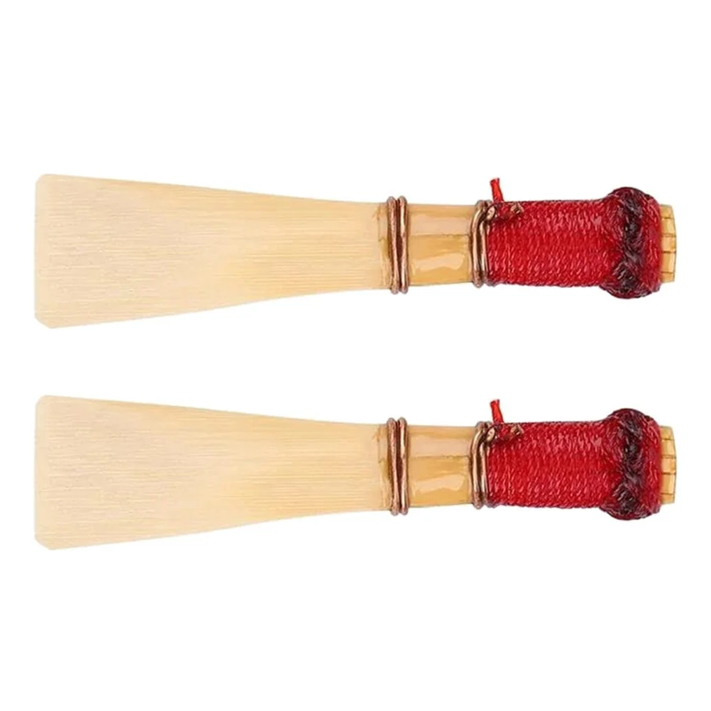 

2 Pcs Bassoon Hand-made Reeds Compact Instrument Accessory Natural Accessories Tool for