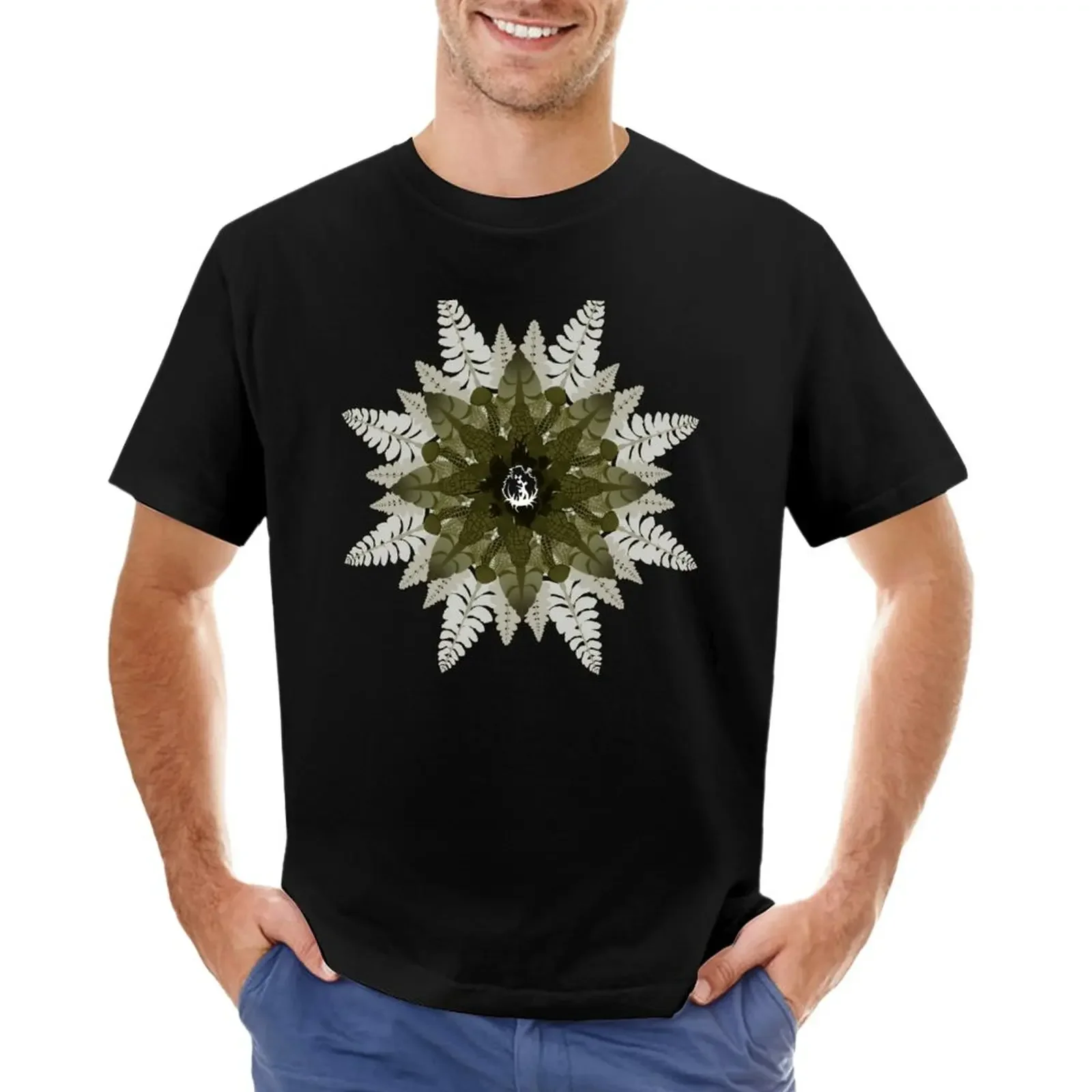 

Forager's Wreath T-Shirt korean fashion oversizeds mens graphic t-shirts pack