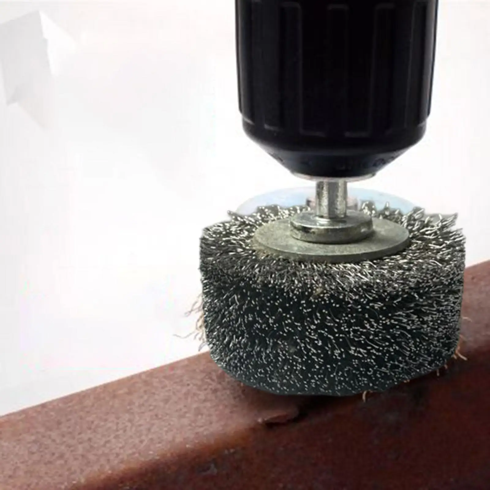 

Wire Brush Wheel Shank Steel Dishwashing Brush Rotary Tools for Rust Removal and Furniture Polishing
