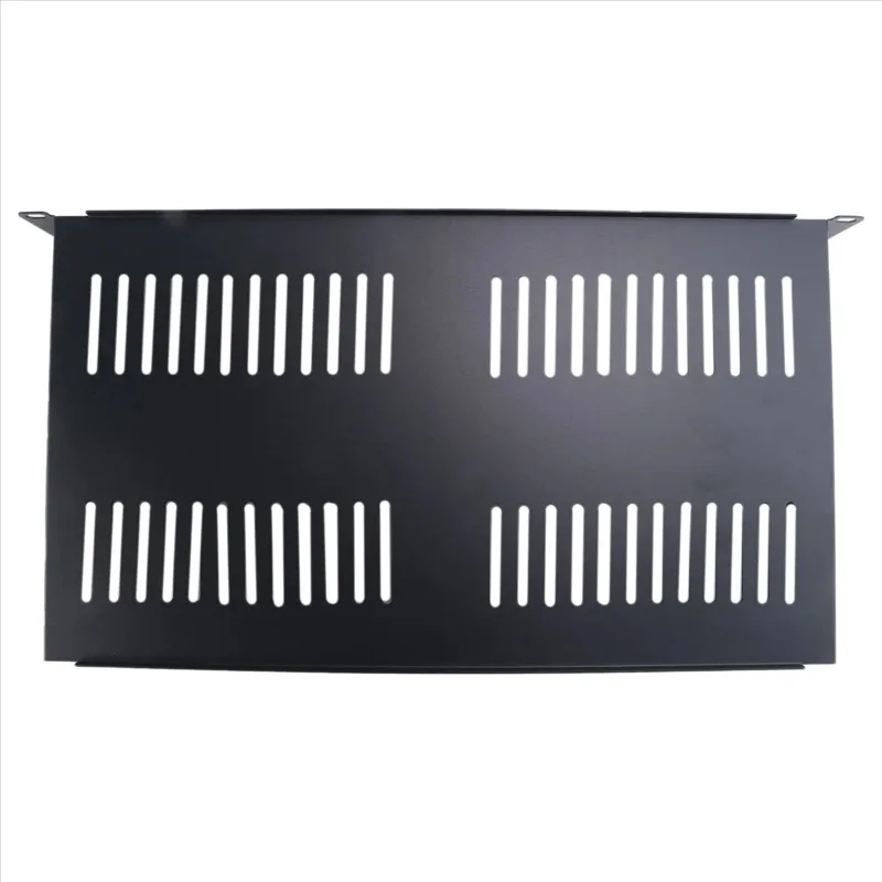 Prateleira de montagem em rack de servidor 1U Bandeja cantilever ventilada para rack e gabinete de equipamentos de rede de 19 polegadas XQ