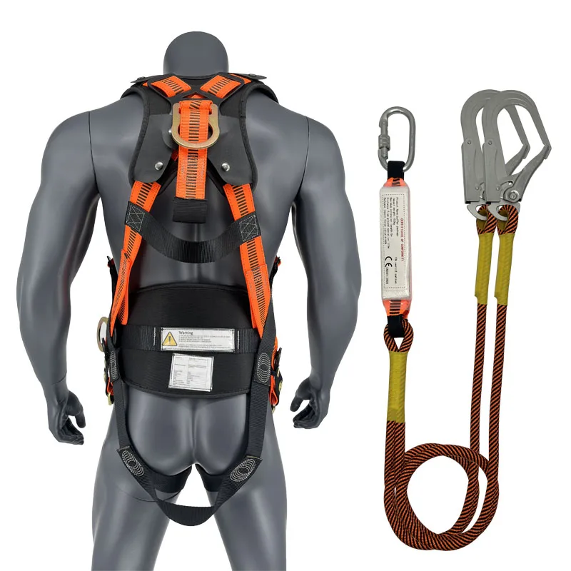 Ceinture de sécurité complète pour tout le corps, ceinture de sécurité à haute altitude, Anti-chute pour chantier de Construction