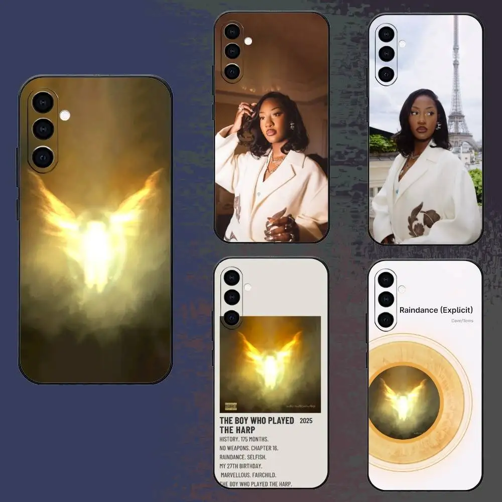 

Dave and Tems Phone Case For Samsung Galaxy A73,A72,A71,A70,A52,A51 Others Soft Black Cover