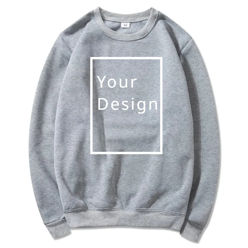 2024 Customized Sweatshirt Text Logo Hoodies Student Casual Custom Printed Text DIY Hooded Custom Logo Personalized Hoodie