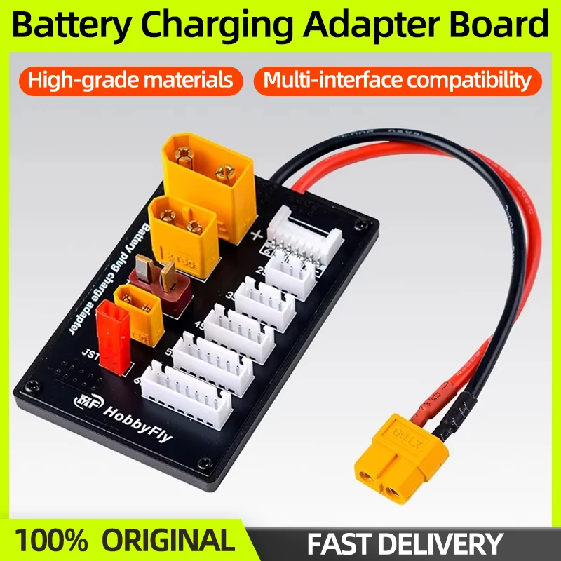 

2-6S Lipo Battery Charger Board Parallel Charging Adapter XT60/XT30/XT90/JST/T Connector Plug For IMAX B6/B6AC ISDT Charger