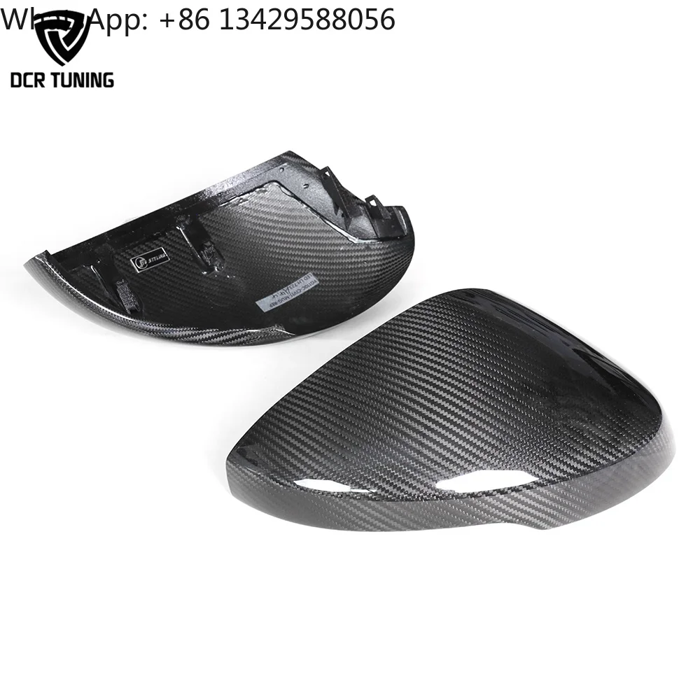 11TH Civic Dry Carbon Fiber Mirror Cover for Honda 11th Gen Civic Rearview Wing Mirror Casing with Turn Signal Cut
