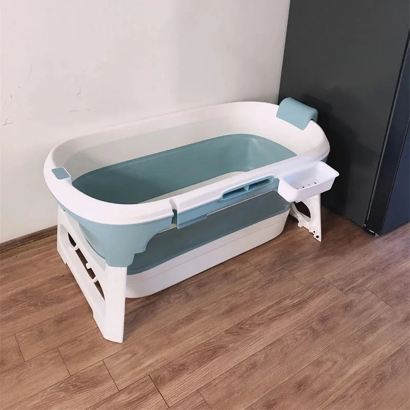 Portable Bathtubs for Adults Multi-functional Folding Bathtub with Fumigation Instrument Household Adult Bathtub for Spa Plastic