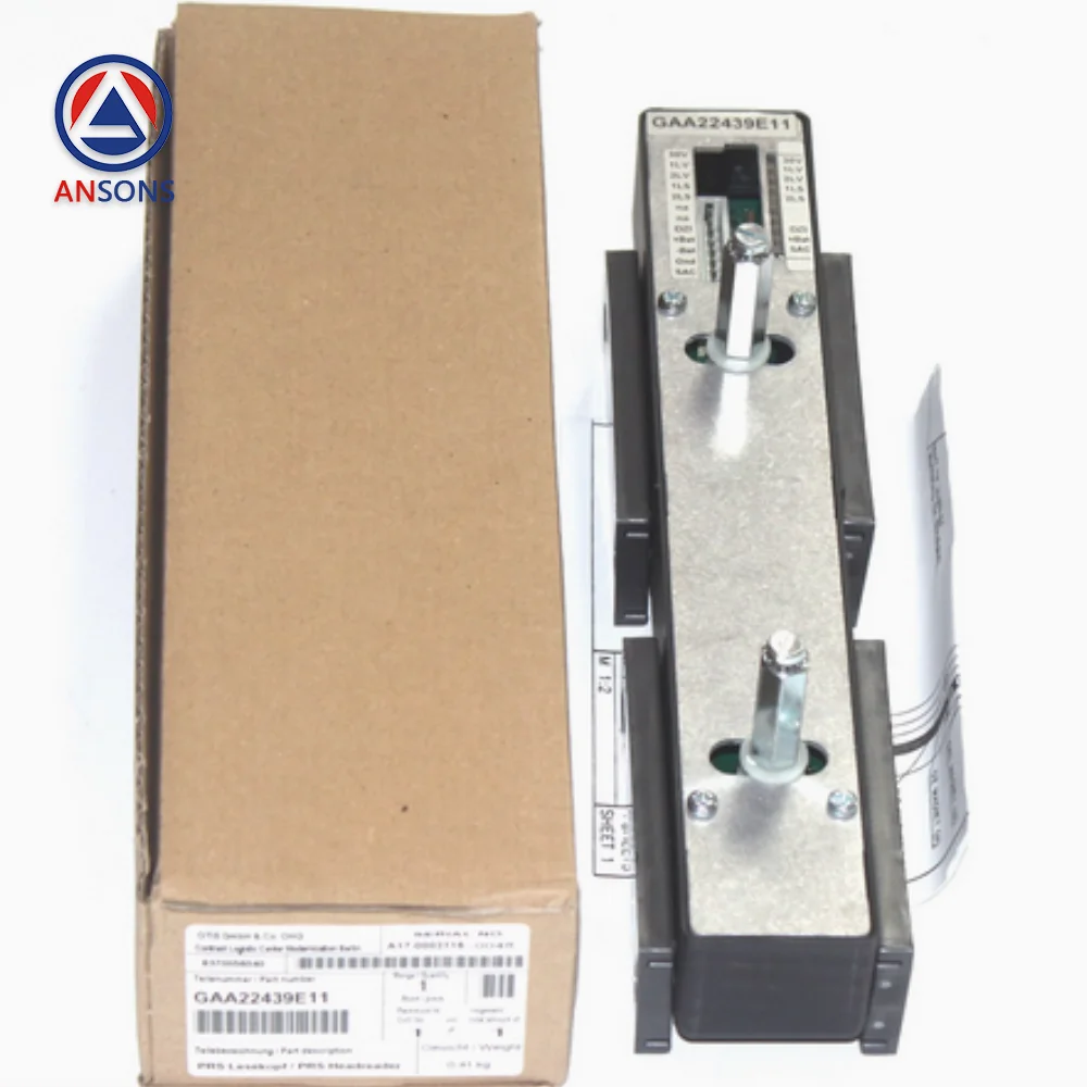 GAA22439E2 GAA22439E11 GAA22439E12 GEN2 OTIS مصعد التسوية الاستشعار الصلب قطاع Ansons قطع غيار المصاعد #2