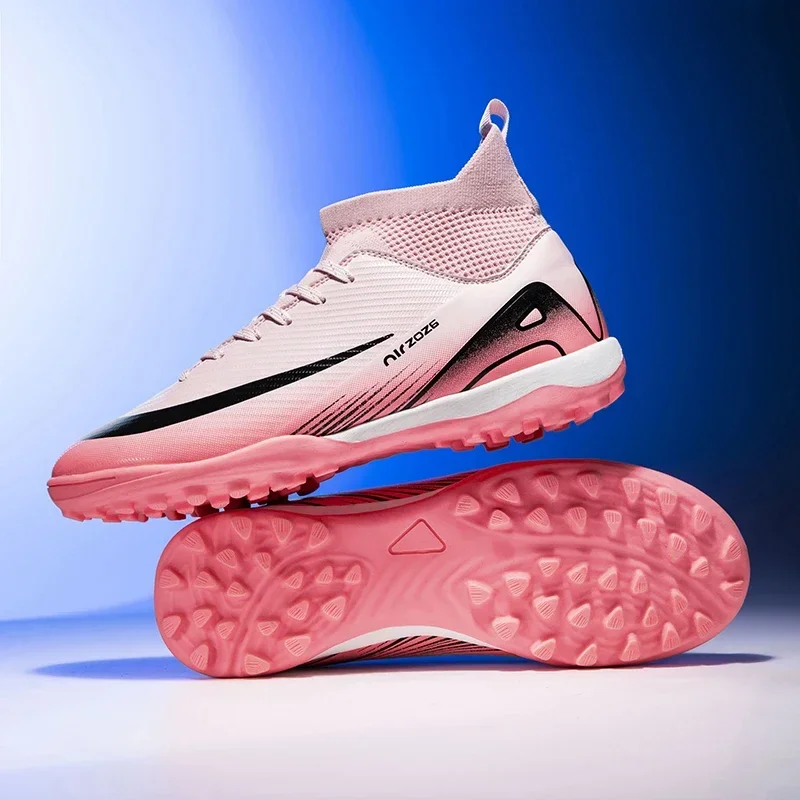 

New Men Soccer Shoes Breathable Football Boots Ultralight Professional Training Unisex Futsal Drop Shipping Wholesale Indoor