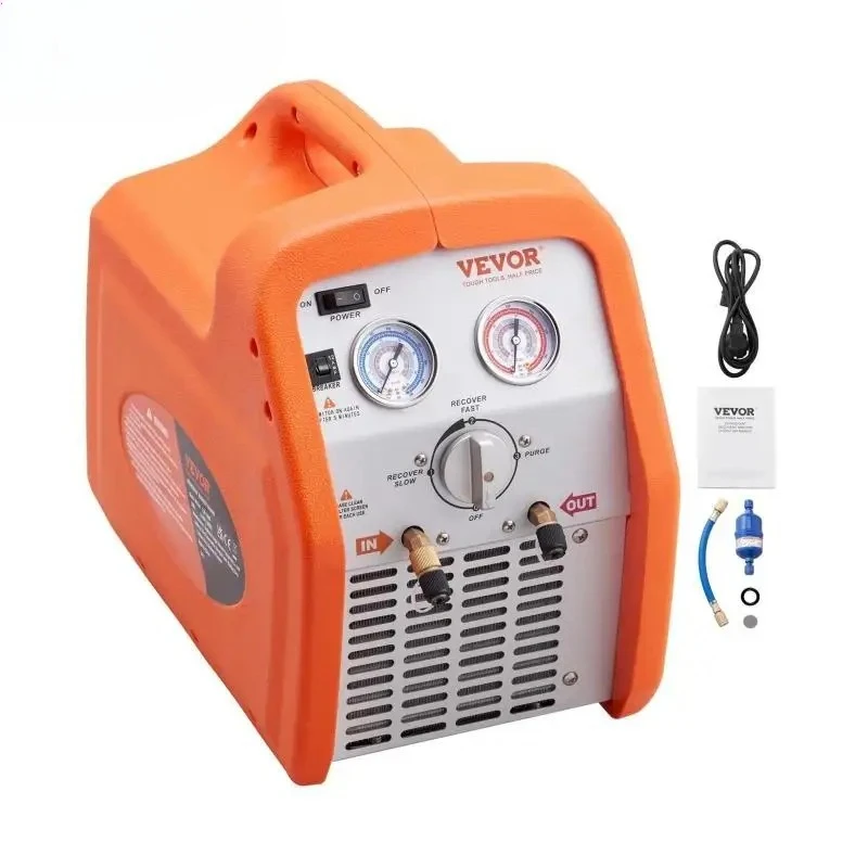 

SucceBuy Portable 1HP/3/4 HP Refrigerant Recovery Machine - AC Recovery Machine120V Recovery Machine HVAC for Liquid Refrigerant