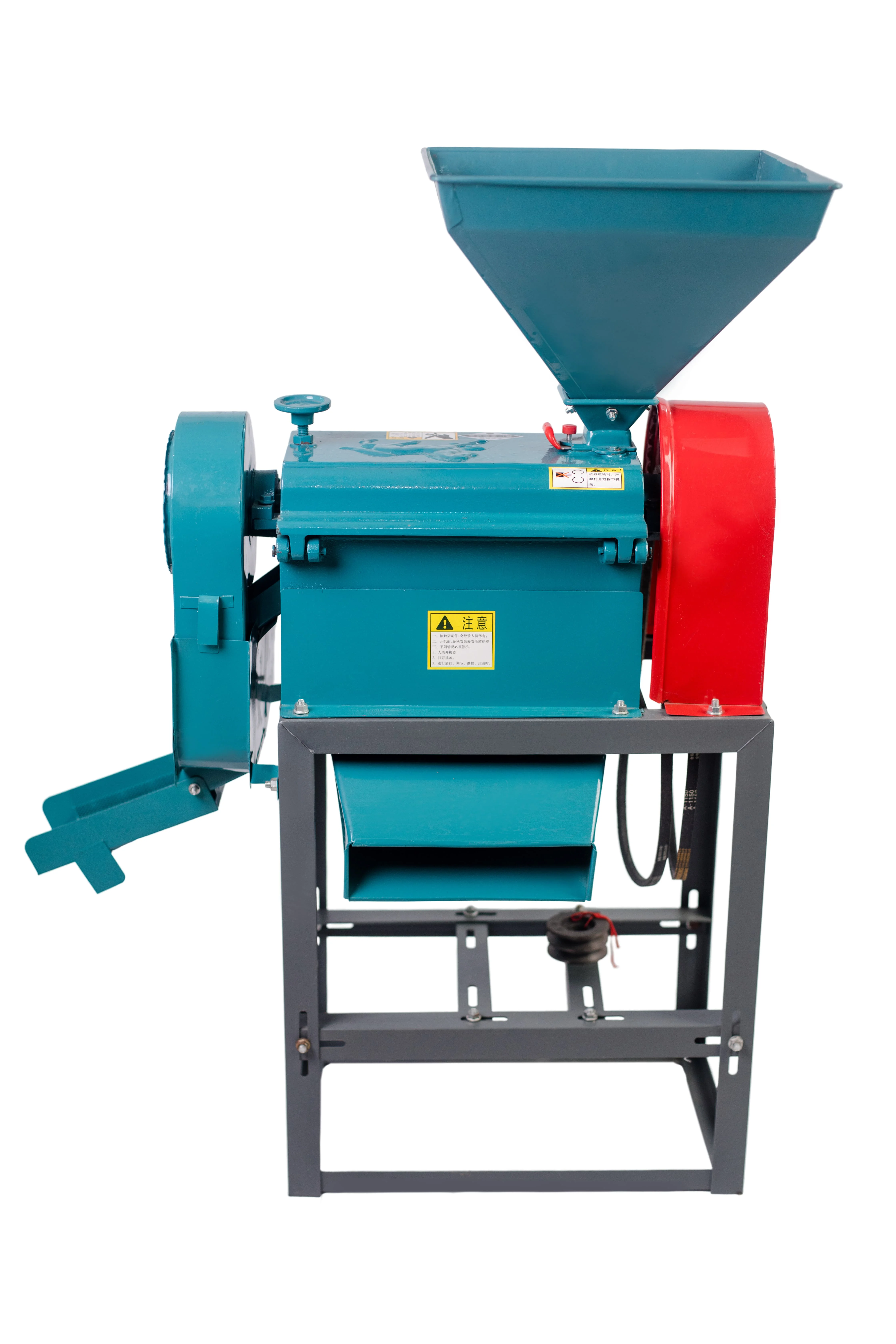 6NF-90 Mini Single Rice Milling Machine Multi-functional Commercial Home Use Automatic 350kg/h Capacity  Engine 3.5Kw Power