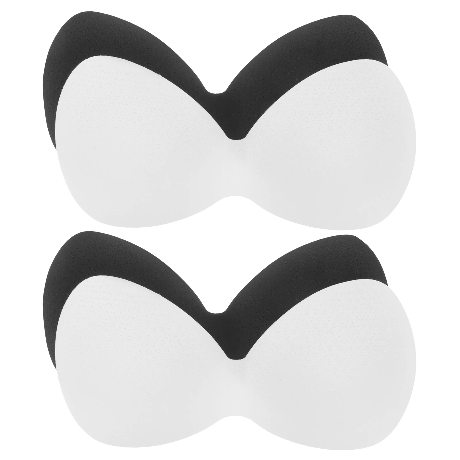 4 Pcs Traceless U-shaped Yoga Sports Jelly Breast Pads Women Inserts Removable Cup Sponge Miss