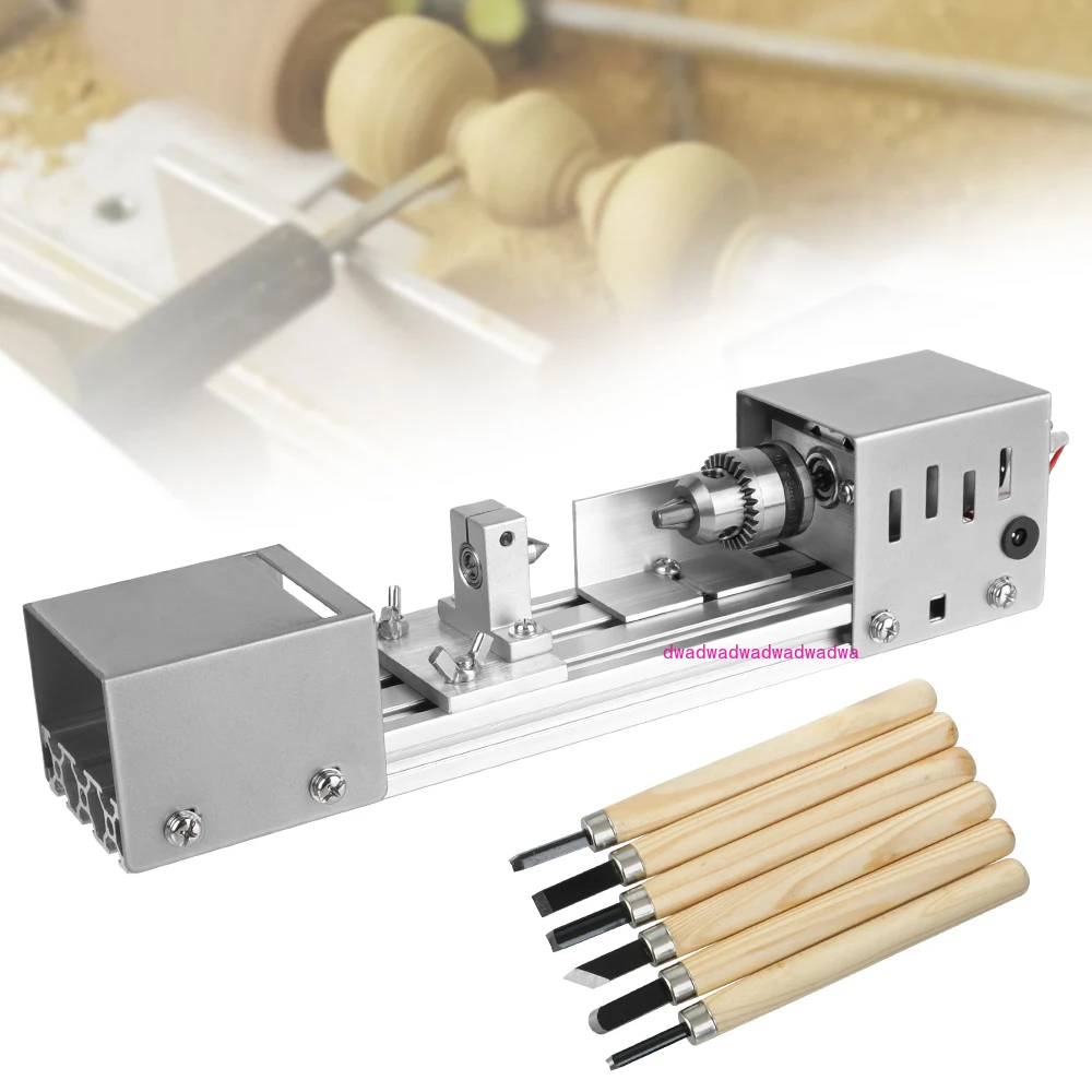 

Miniature Buddha Pearl Lathe Buddha Pearl Grinding Polishing Rotary Tool DIY Woodworking 12-24V Mini Wood Lathe Machine