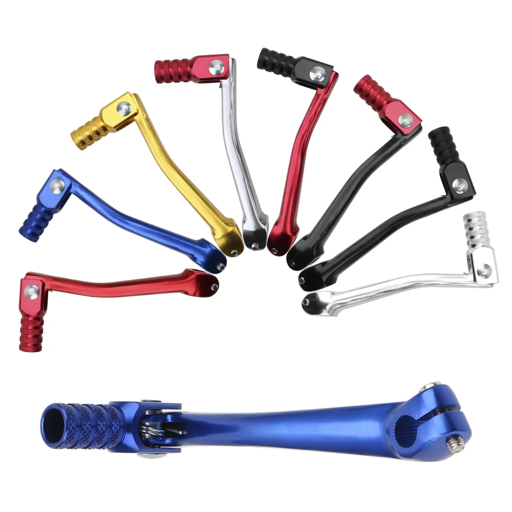 اكسسوارات موتو موتو للطي والعتاد رافعة تحول الدراجات ذراع السرعة الألومنيوم ل TGR 250 J1 J2 الفهد T4 دراجة نارية CNC