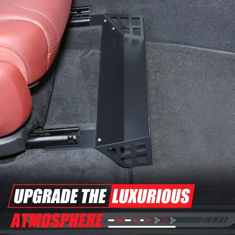 Carbon Steel and Aluminum Alloy Passenger Seat Under-Seat Storage Basket for 2019+ BMW X5 G05 Car Accessories 3
