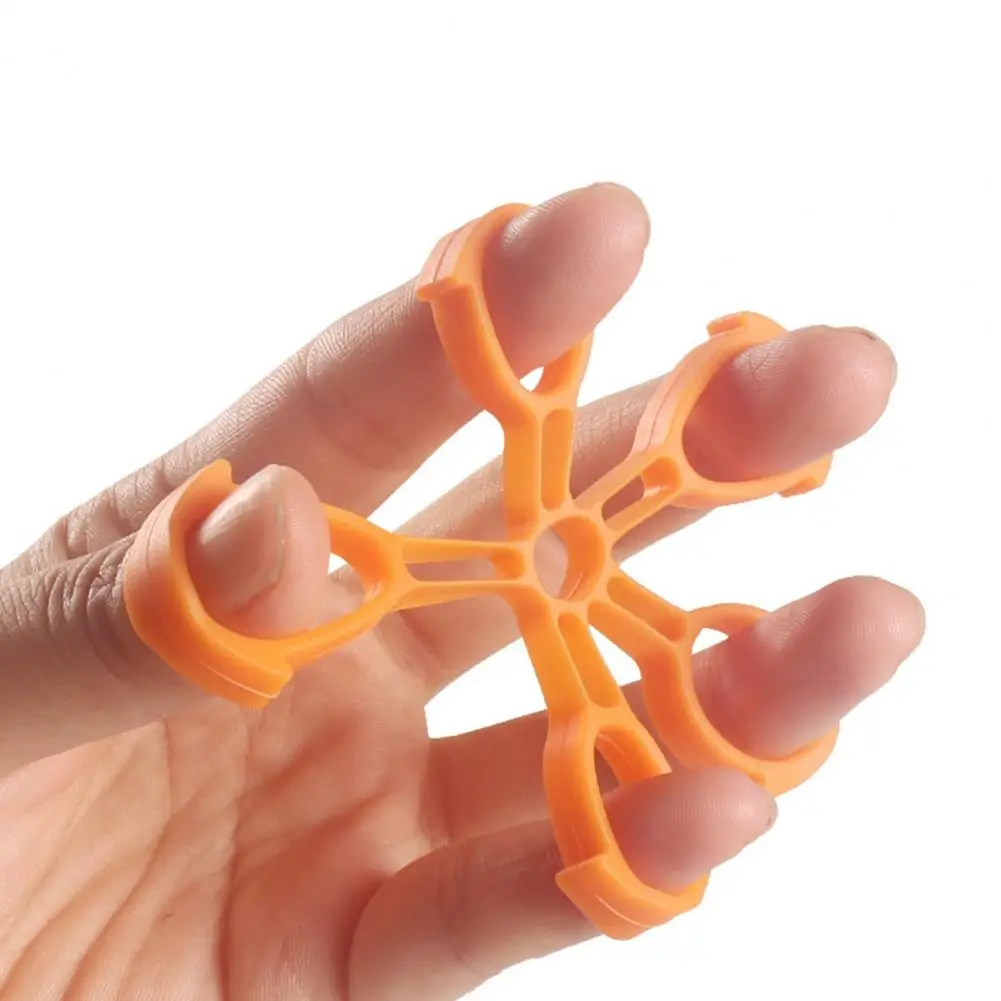 Finger Extension Trainer  Eco-friendly Strong Toughness Non-deformable  Grip Strength Finger Exerciser Training Supply