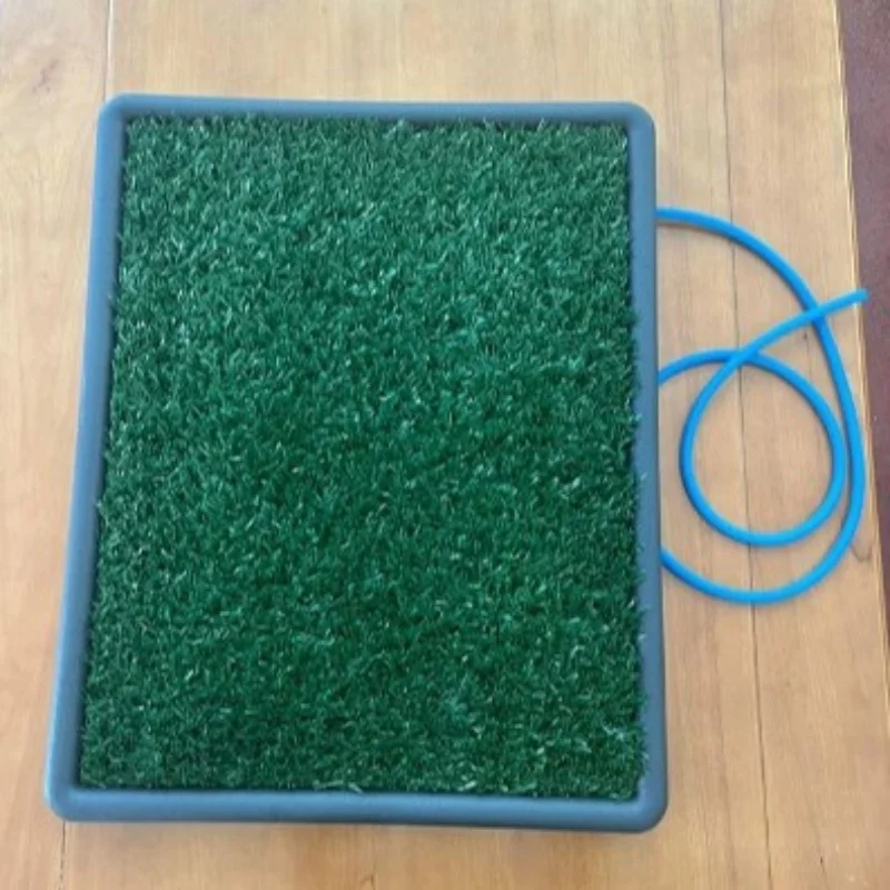 

Pet Grass Toilet Portable Pet Urinal with Drainage for Dogs Indoor Outdoor Dog Potty Puppy Potty Training Grass Waste Disposal G