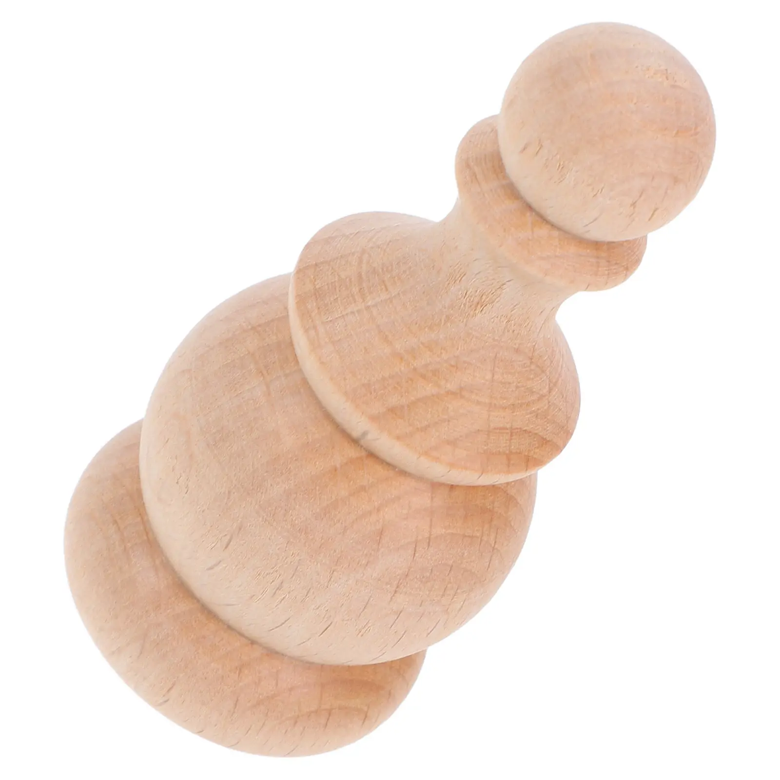 Unfinished Wooden Finials for Staircases and Bed Posts Roman Bridge Design Decorative Wood Finial Ornaments for Furniture Crafts