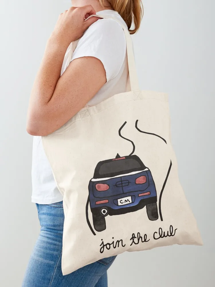MINI Clubman - Starlight Blue (Join The Club) Tote Bag canvas shopping bag tote bag screen Women's handbag