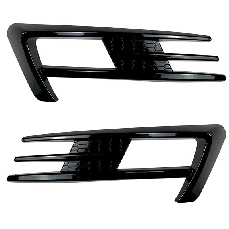 

A15Z-Car Tuning for Volkswagen Golf 7 2013 2014 2015 2016 Fog Light Wind Blade Decoration Front Wind Blade Piano Black