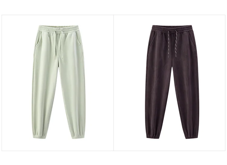Semir Casual Hosen Frauen Winter Fleece Anti-Statische Lose Getäfelten Bündchen Lange Hosen 2025, Neue Sportliche Jogginghose Frauen Tragen – Detail 6