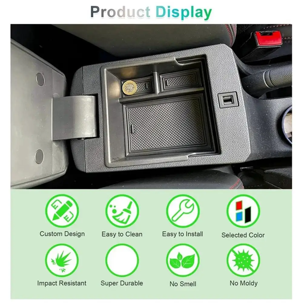 For MG ZS Armrest Box Central Storage Box Central Control Storage Box Central Modification Interior Accessories