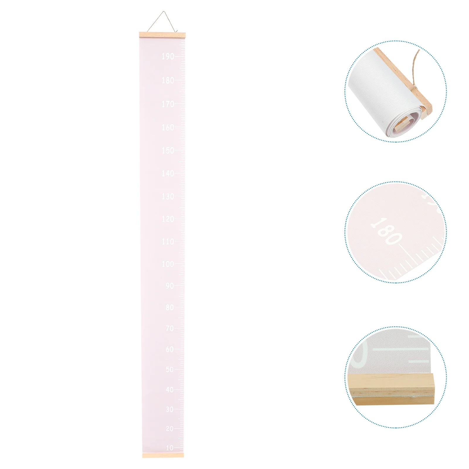 Children's Room Hanging Ruler Wall Stickers for Height Measurement Growth Toddler Tape Chart Removable